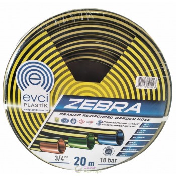 Шланг EVCI PLASTIK Зебра  3/4" бухта 20м